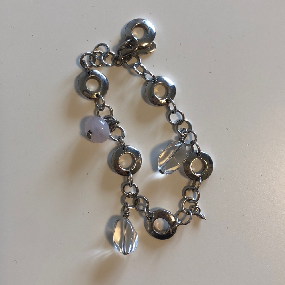 silver bracelet